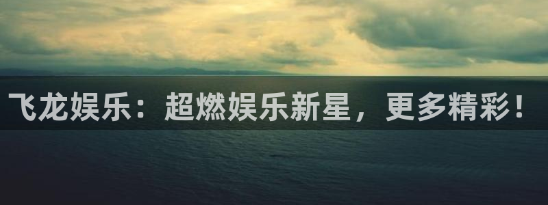 益达娱乐体育凯捷平台代理：飞龙娱乐：超燃娱乐新星，更多精彩！